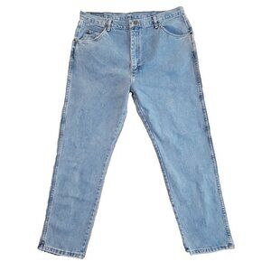 Wrangler Hero Jeans Men's 40x32 Blue Regular Fit Waist Straight Leg NEW NWT